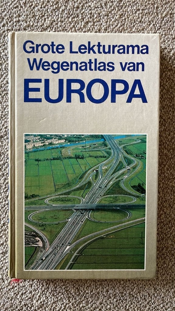 Boek: Grote Lekturama Wegenatlas, Boeken, Gelezen, Overige atlassen, 1800 tot 2000, Europa Overig