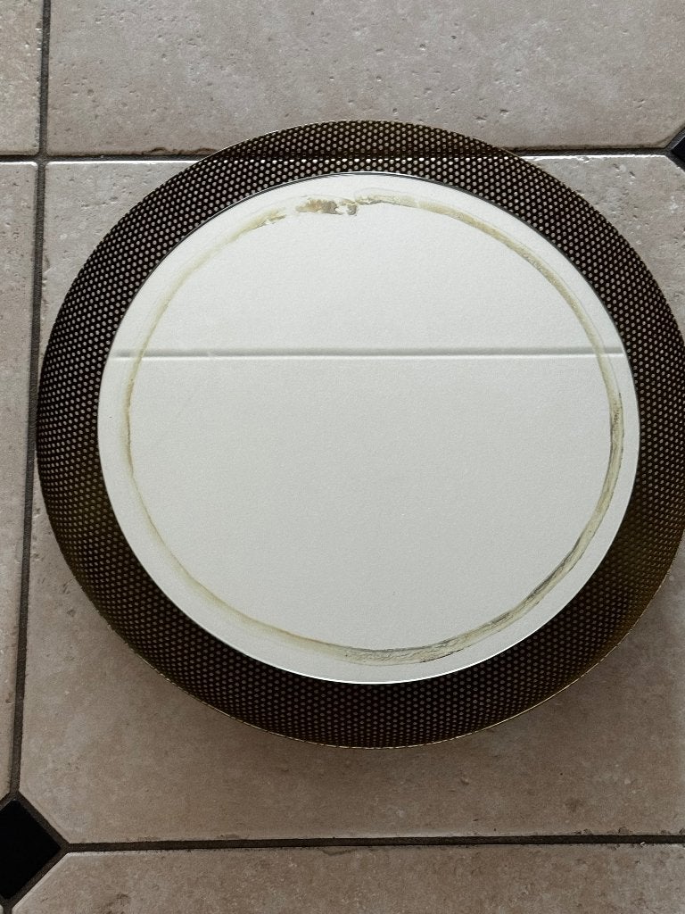 Vintage spiegel, Mathieu Mategot, 1960., Huis en Inrichting, Ophalen, Minder dan 50 cm, Gebruikt, Rond