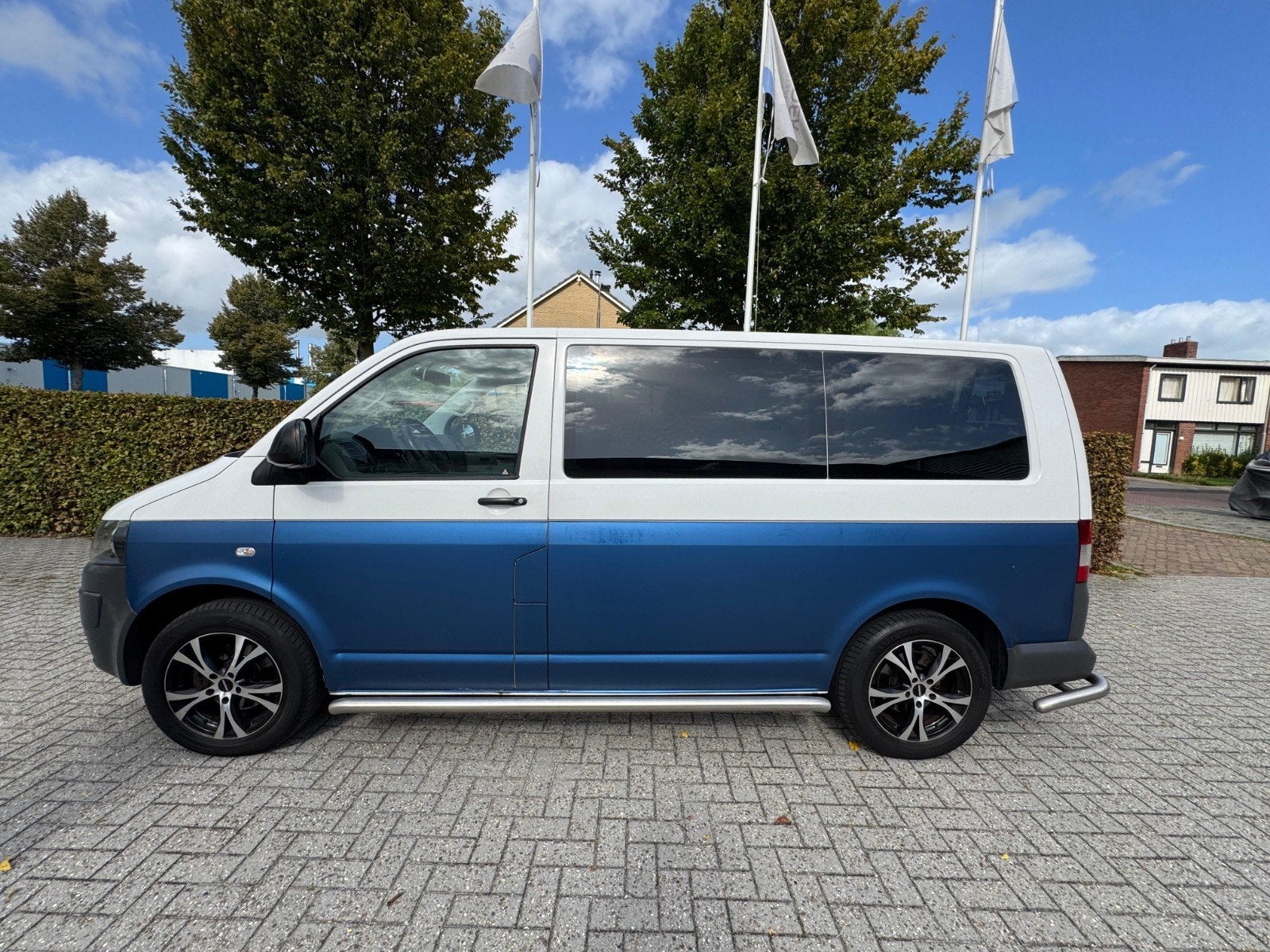 Volkswagen Transporter 2.0 TDI 103KW Kombi L1h1 DSG 2013 Wit, Auto's, Stof, 241 €/maand, 2500 kg, Wit