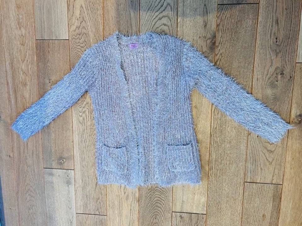 F&F Gebreide Bontjas Knuffel Cardigan Glitter, Ophalen of Verzenden, Gebruikt, Amerikaanse onderdelen
