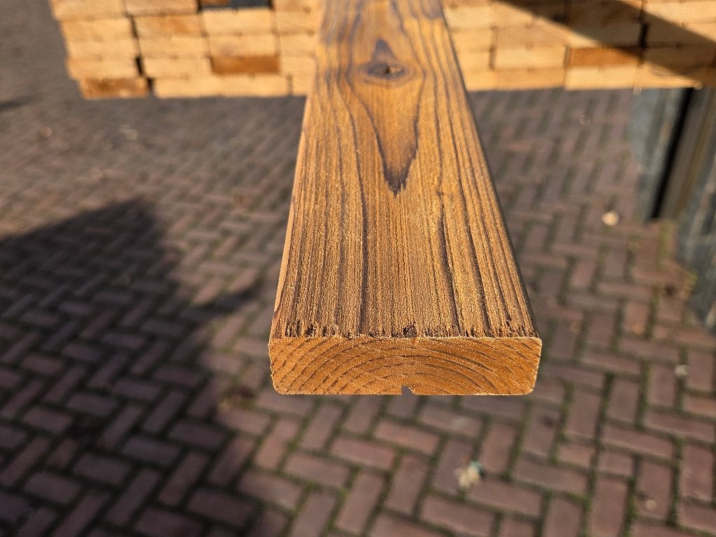 Thermowood latten 20x67 mm - nr: TP11, Tuin en Terras, Ophalen, Nieuw, 250 cm of meer, Planken