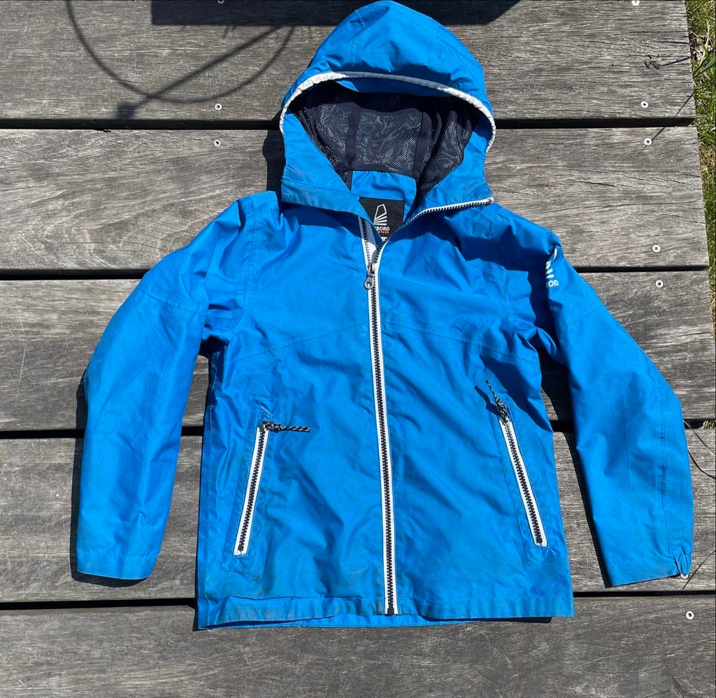 Tribord Adventure Zeiljas Kinderen - Blauw, Watersport en Boten, Watersportkleding, Ophalen of Verzenden, Gebruikt, Kind, Zeiljack