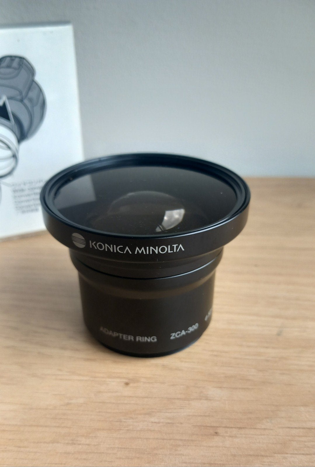 Konica Minolta ZCA-300 groothoeklens Adapter Ring, Nieuw, Overige vattingen, Lensdoppen, Minolta