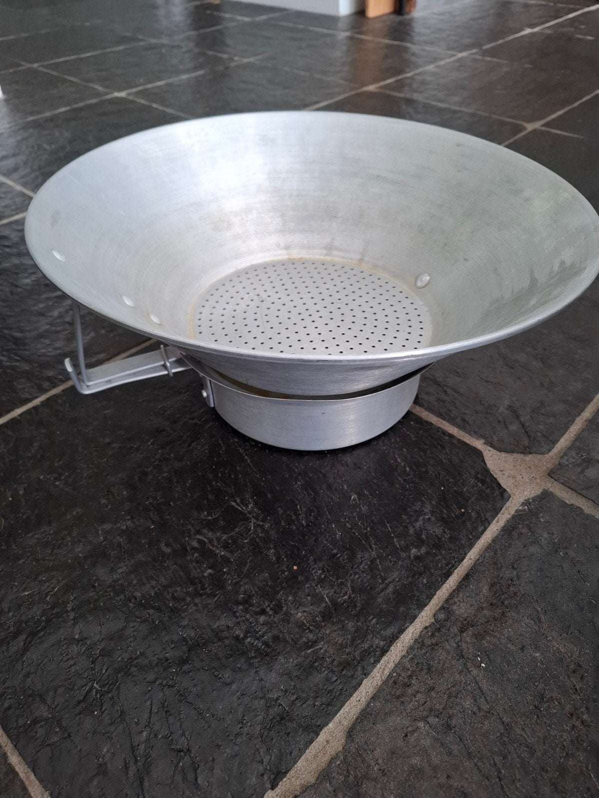 Vintage Tardini Horeca Frituurvergiet Aluminium OPC, Ophalen of Verzenden