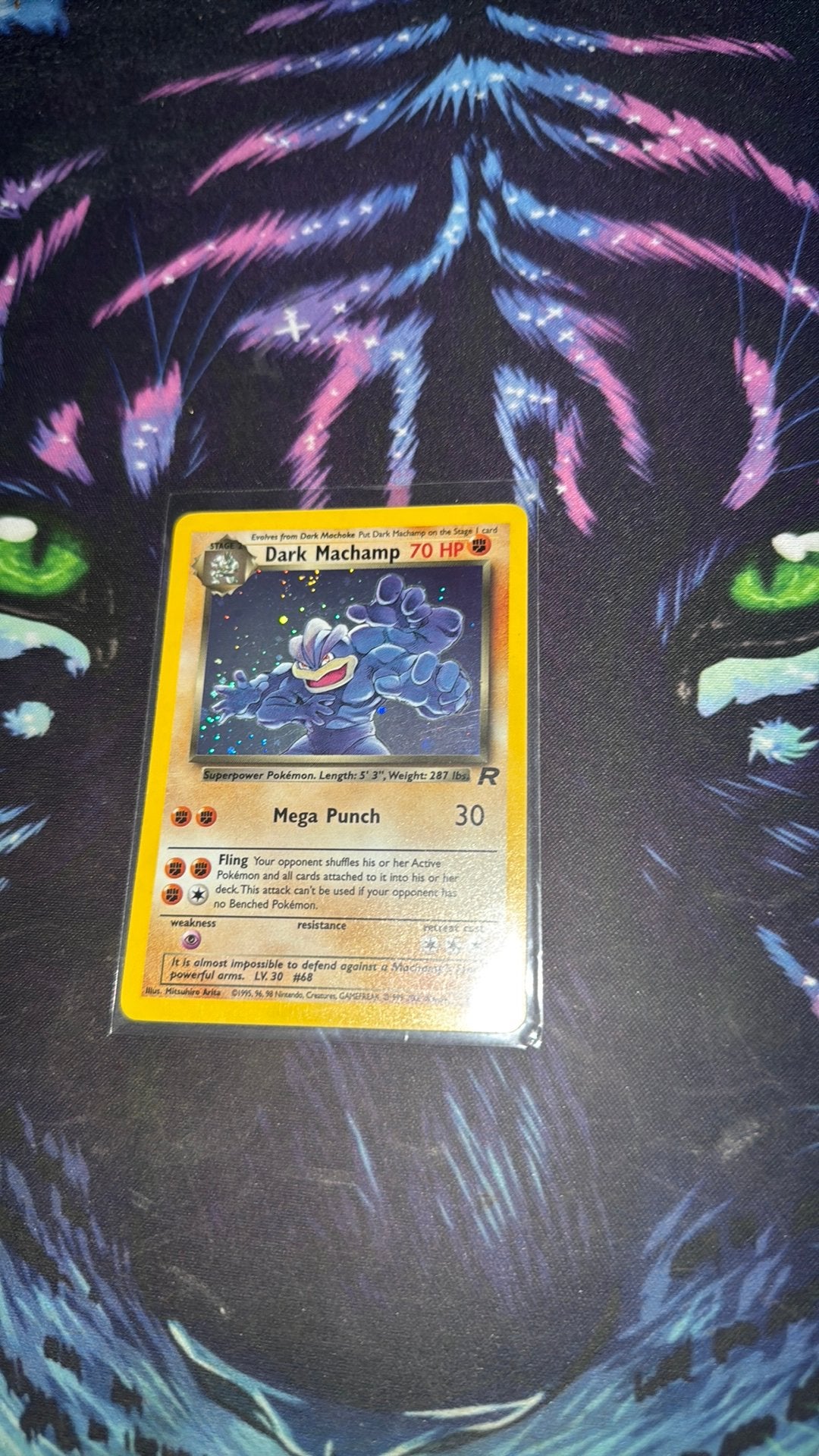 Dark machamp holo 10/82, Ophalen of Verzenden, Zo goed als nieuw