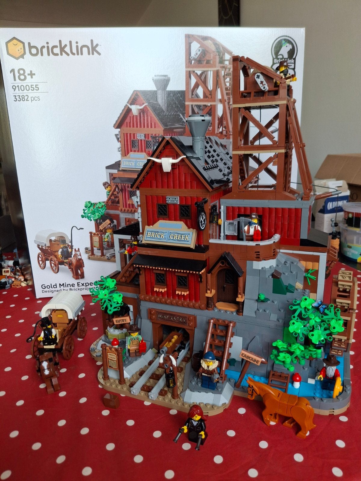 lego 910055 Cold Mine Bricklink set., Ophalen of Verzenden, Zo goed als nieuw