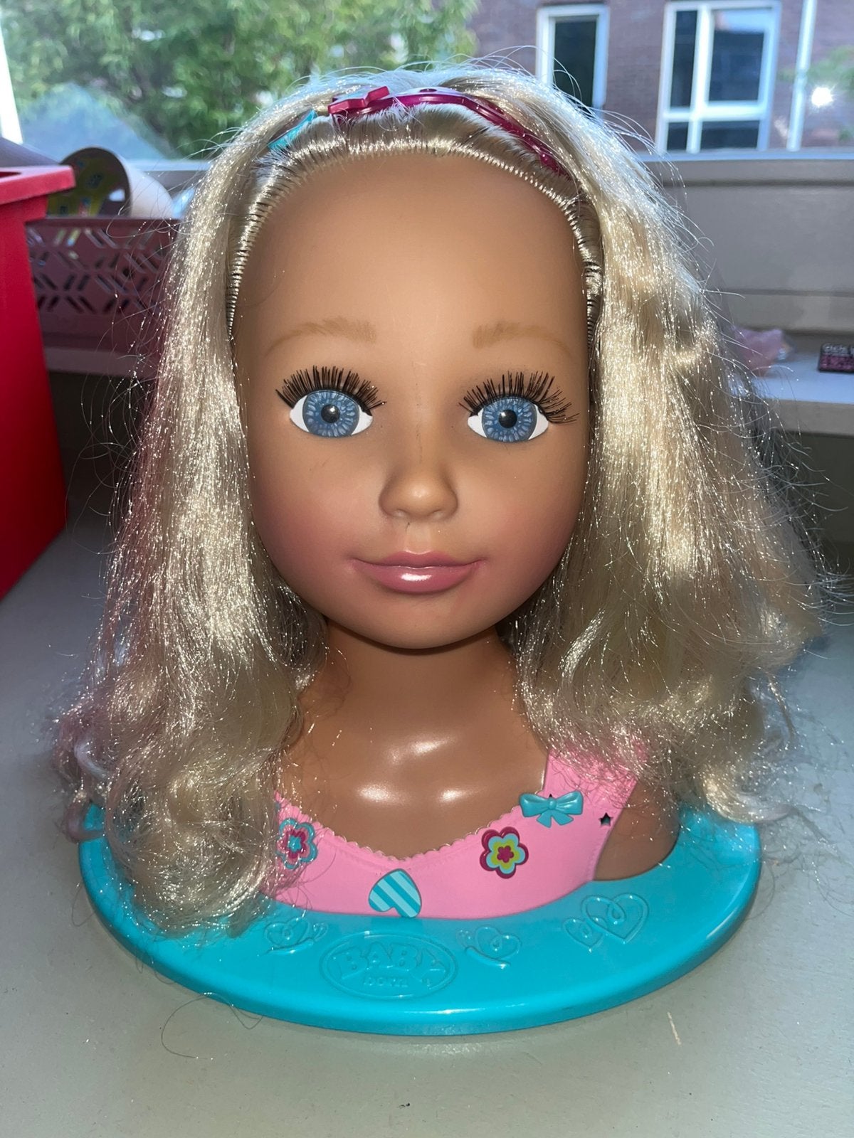 Speelgoed haar pop, Kinderen en Baby's, Speelgoed | Poppen, Ophalen, Zo goed als nieuw, Barbie