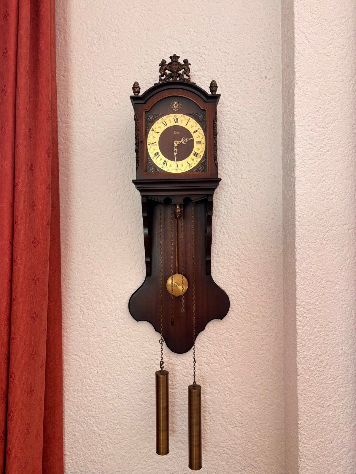 Wandklok in perfecte staat, Antiek en Kunst, Antiek | Klokken, Ophalen of Verzenden