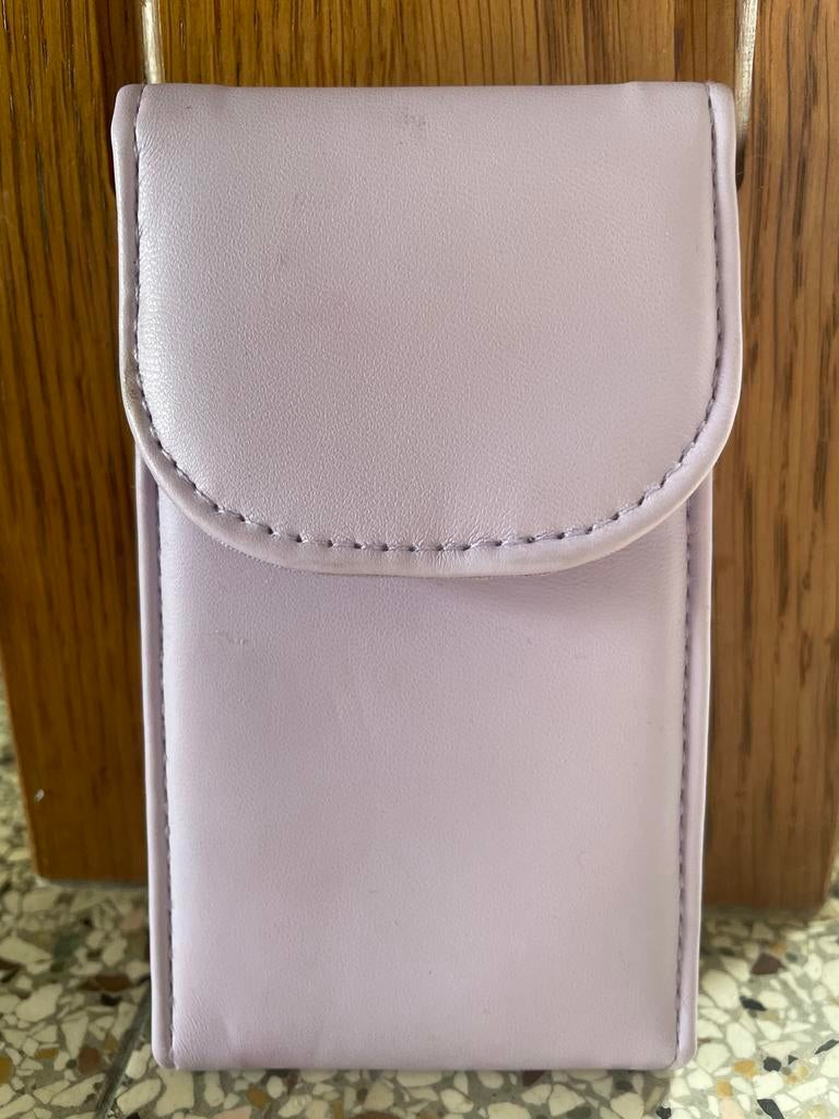 Make-up doosje voor borsteltjes - Handig en compact, Gebruikt, Softcase, Paars, Ophalen of Verzenden