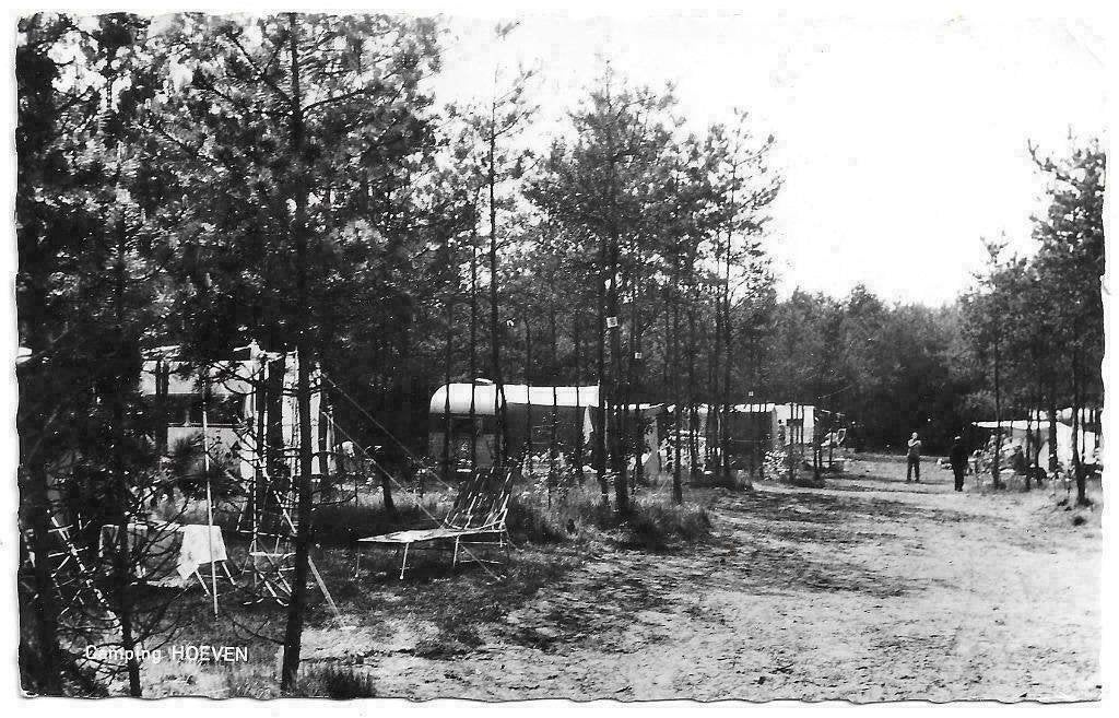 AK Hoeven - Camping, panorama, Verzenden, 1960 tot 1980, Gelopen, Noord-Brabant