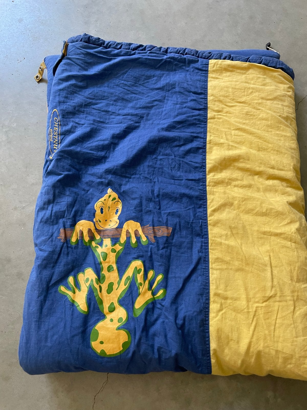 3 stuks, Coleman Chestnut Extend Blue Slaapzak - Kinderen, Caravans en Kamperen, Slaapzakken, Ophalen, Gebruikt