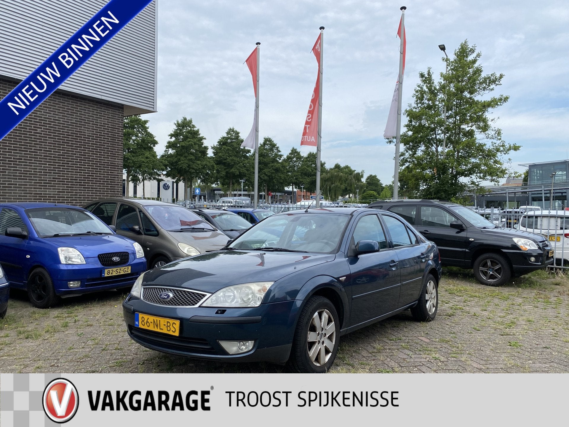 Ford Mondeo 1.8-16V First Edition,APK 07-08-2026,Climate&Cru, Auto's, Stof, Gebruikt, Metallic lak, 4 cilinders