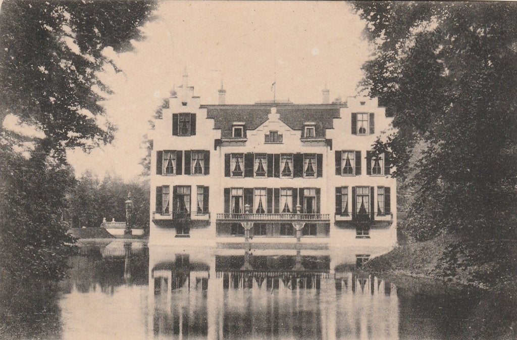elspeet- kasteel staverden 1910, Ophalen of Verzenden, Voor 1920, Gelderland