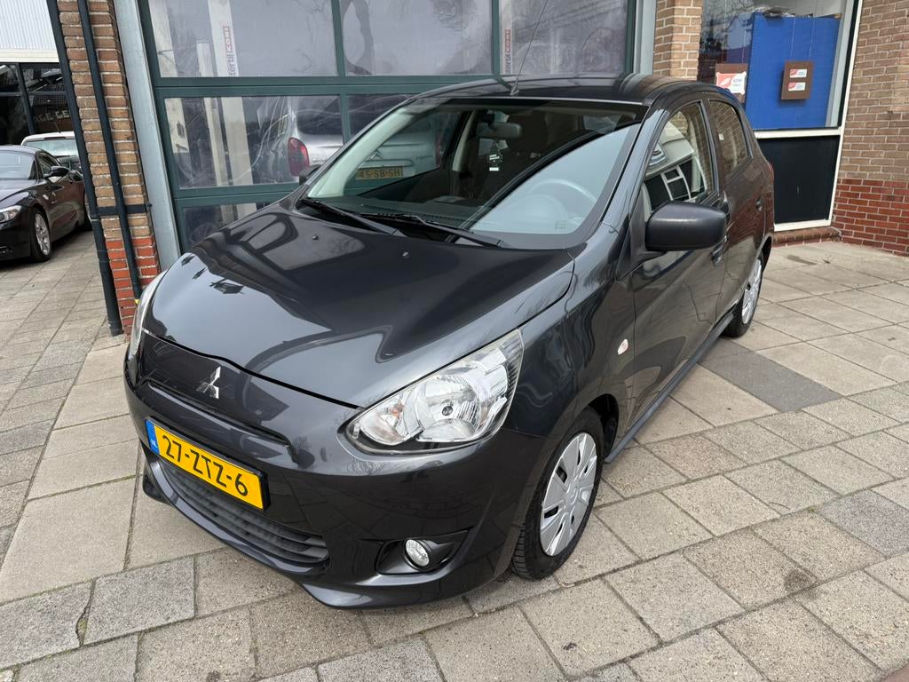 Mitsubishi Space Star 1.0 MPI 52KW 2013 | Airco | 1e eigenaa, Auto's, Voorwielaandrijving, Stof, Origineel Nederlands, Bedrijf