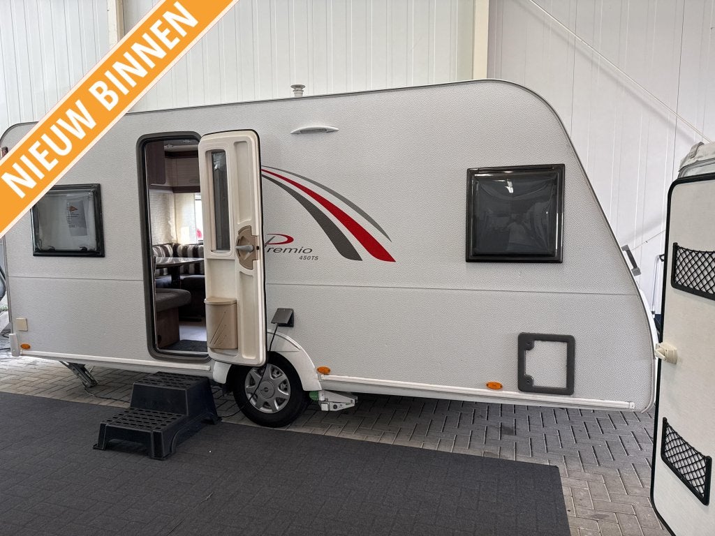 Bürstner Premio 450 TS, Rondzit, Ringverwarming, Bedrijf, 750 - 1000 kg