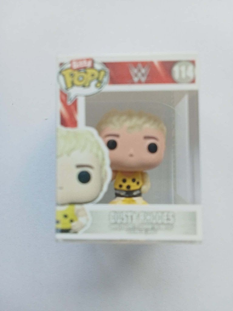 Bitty pop dusty rhodes mini figuur WWE, Verzamelen, Ophalen of Verzenden