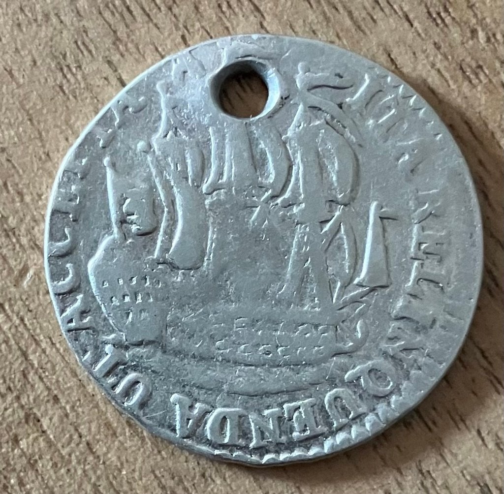Scheepjesschelling / 6 stuiverstuk 1791 Zeeland, Postzegels en Munten, Ophalen, Vóór koninkrijk, Zilver, Overige waardes