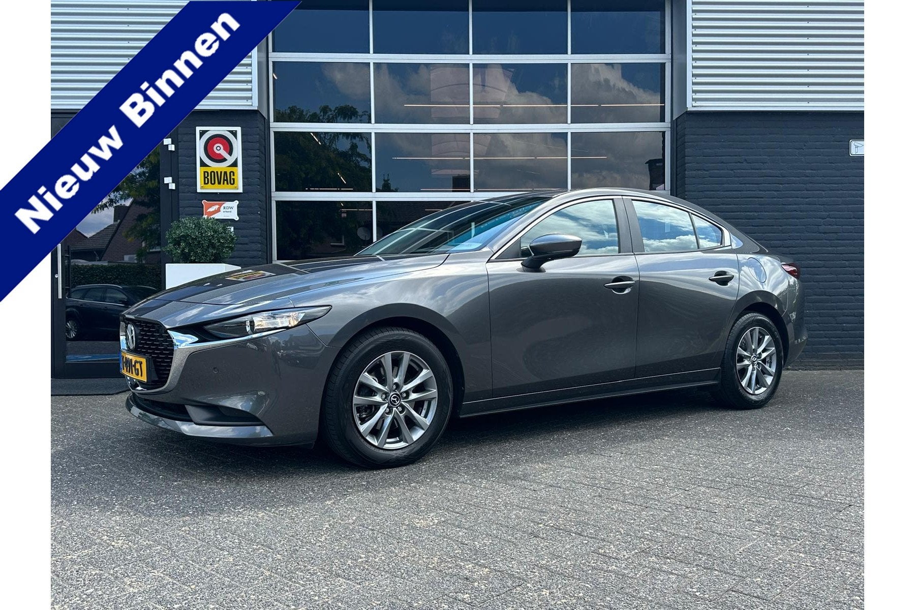 Mazda 3 2.0 e-SkyActiv-G M Hybrid Automaat, Head-Up, Keyless, 1998 cc, Stof, Gebruikt, 4 cilinders