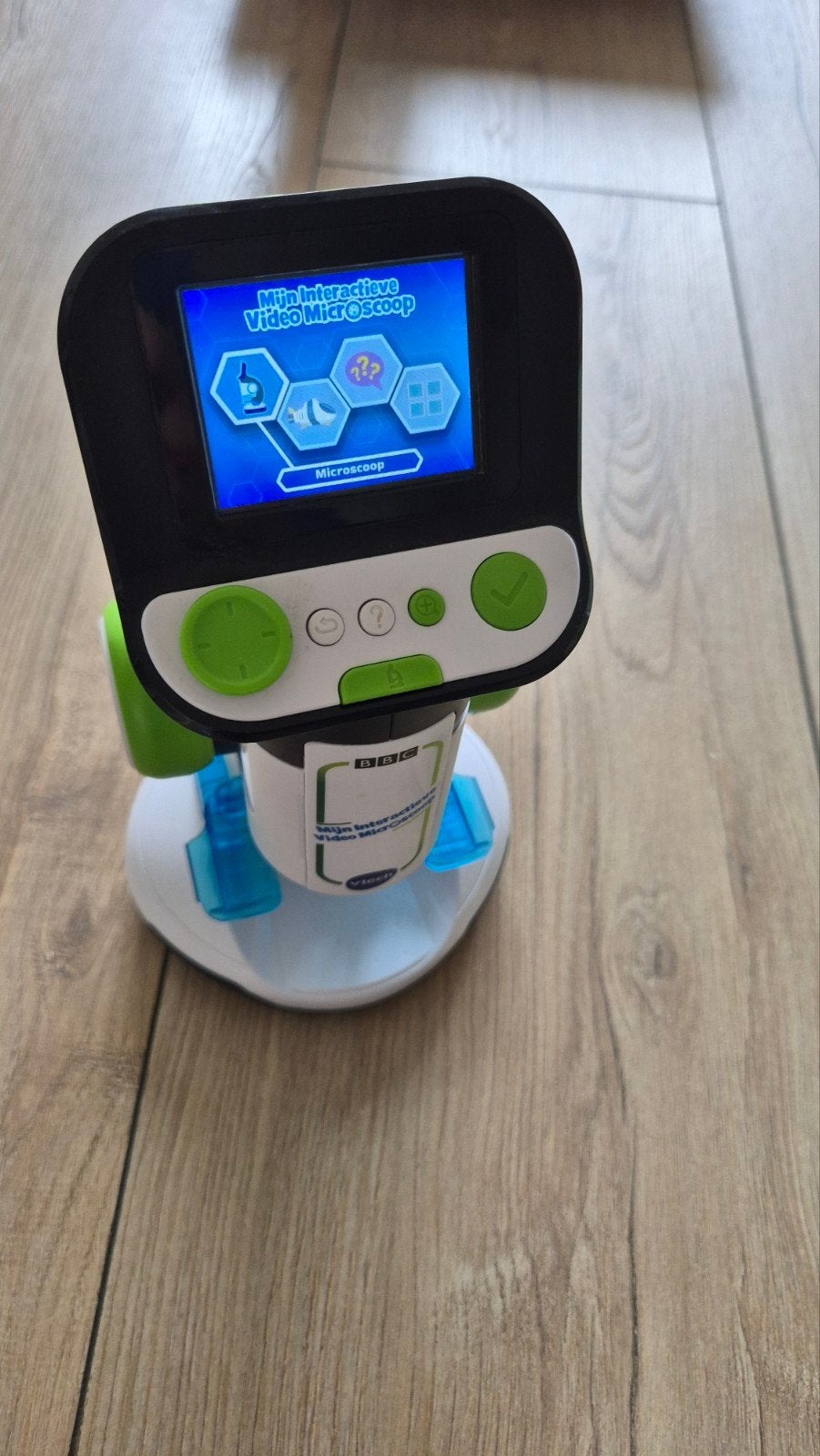 VTech Mijn Interactieve Video Microscoop met 10 kaarten, Ophalen of Verzenden, Zo goed als nieuw, 4 tot 6 jaar