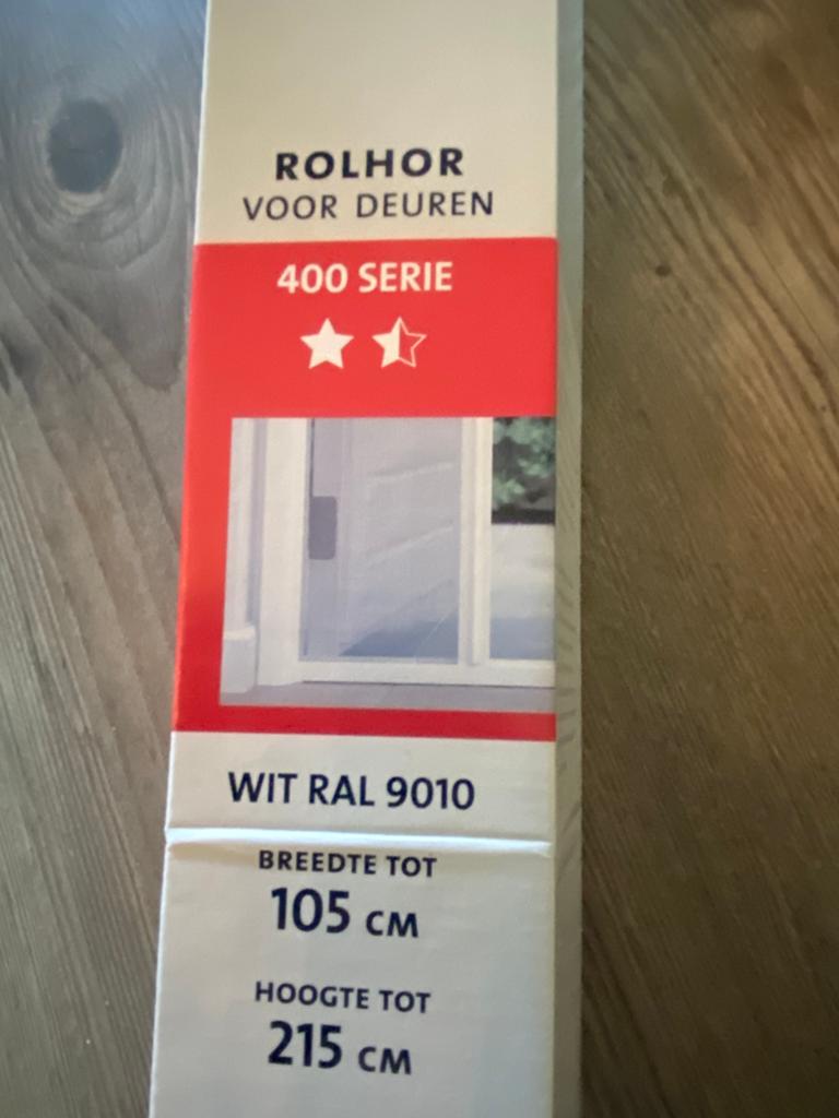 Rolhordeur bruynzeel, Doe-het-zelf en Verbouw, Ophalen, Nieuw, Hordeur, 200 tot 215 cm