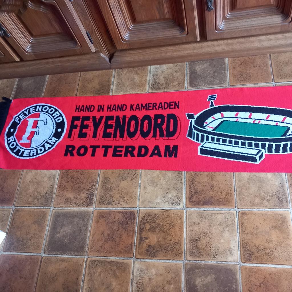 Feyenoord reuze sjaal 250X45, Maat XL, Ophalen of Verzenden, Zo goed als nieuw, Overige typen