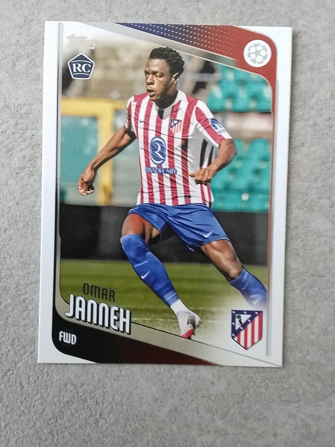 Omar Janneh Topps UEFA Youth League Spelerskaart, Ophalen of Verzenden, Zo goed als nieuw, Buitenlandse clubs, Spelerskaart