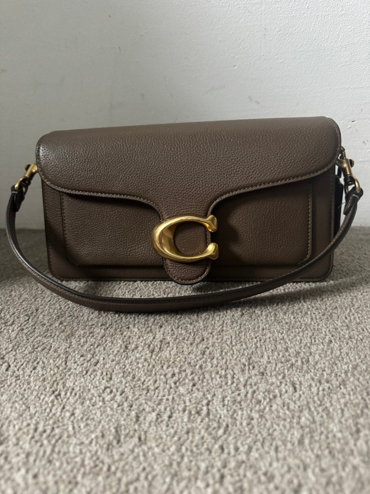 Coach Tabby Dark Stone, Ophalen of Verzenden, Zo goed als nieuw, Handtas