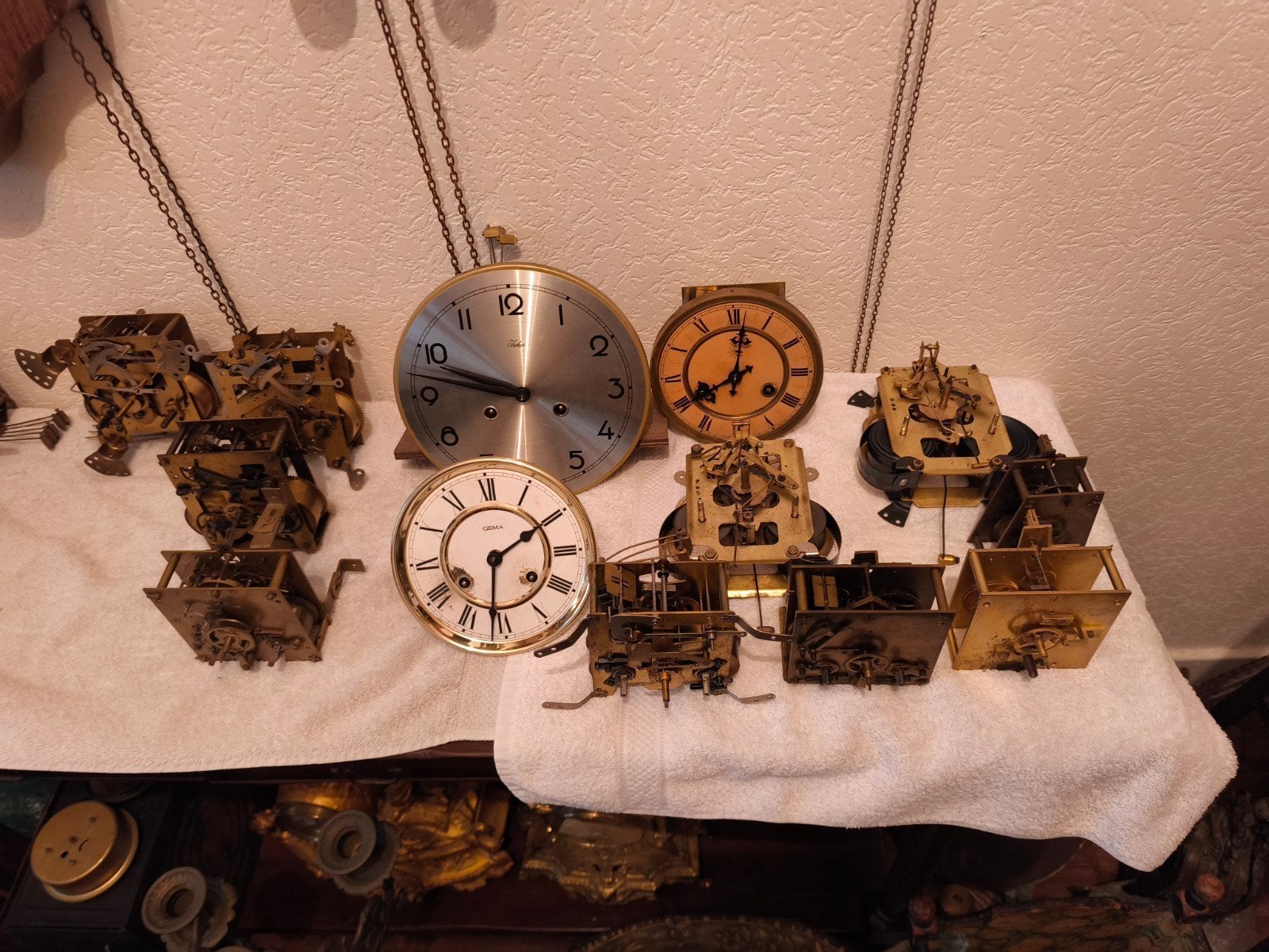 wegens stoppen met de hobby, Ophalen