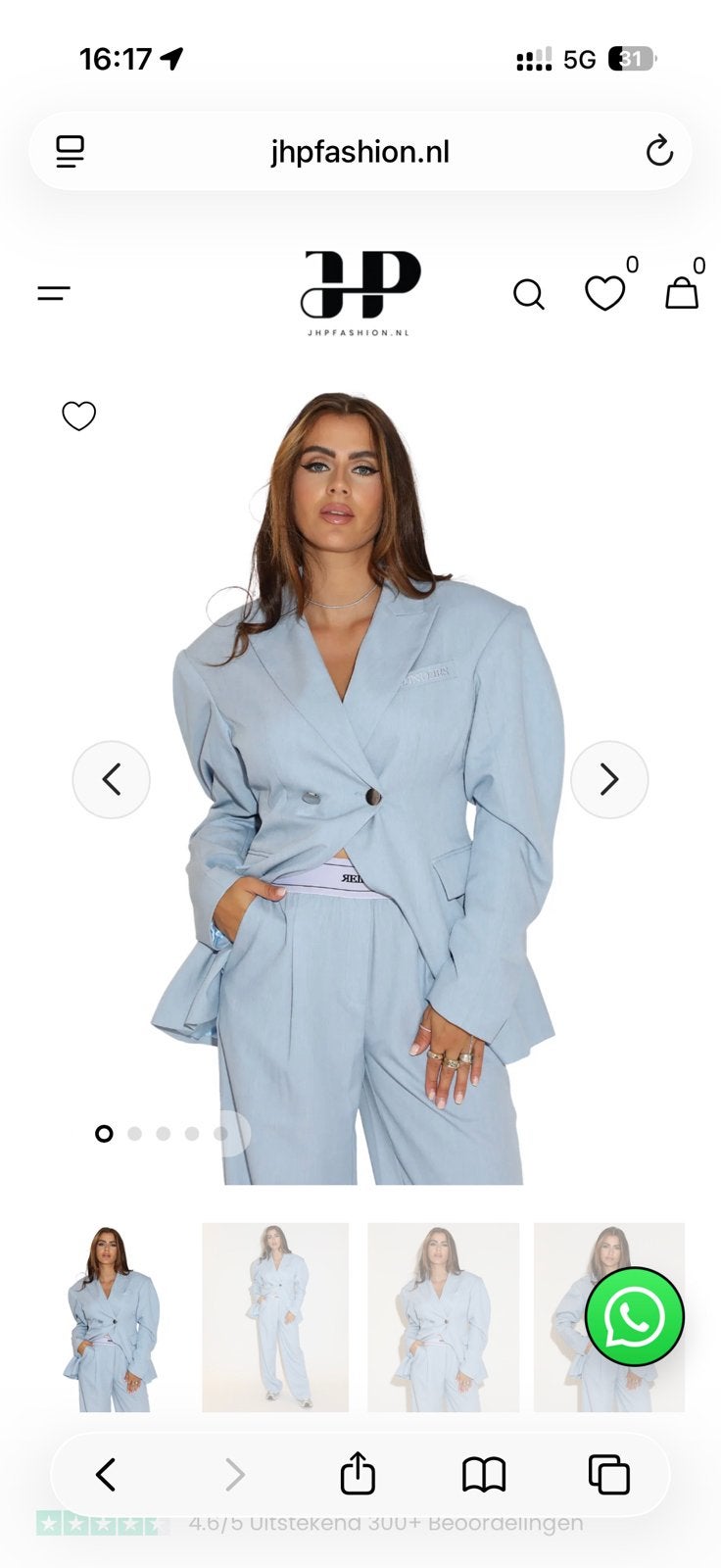 Reinders taylor blazer, Kleding | Dames, Ophalen of Verzenden, Nieuw, Maat 42/44 (L), Blauw