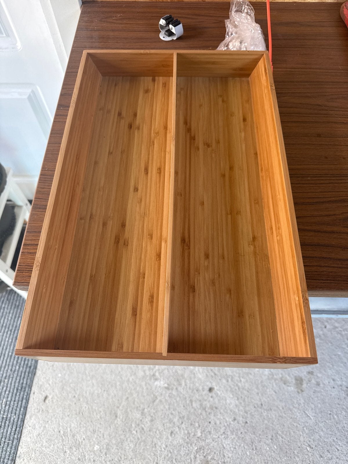 IKEA Bamboe Bestekbak - Praktisch en Stijlvol, Ophalen, Hout, IKEA, Bruin