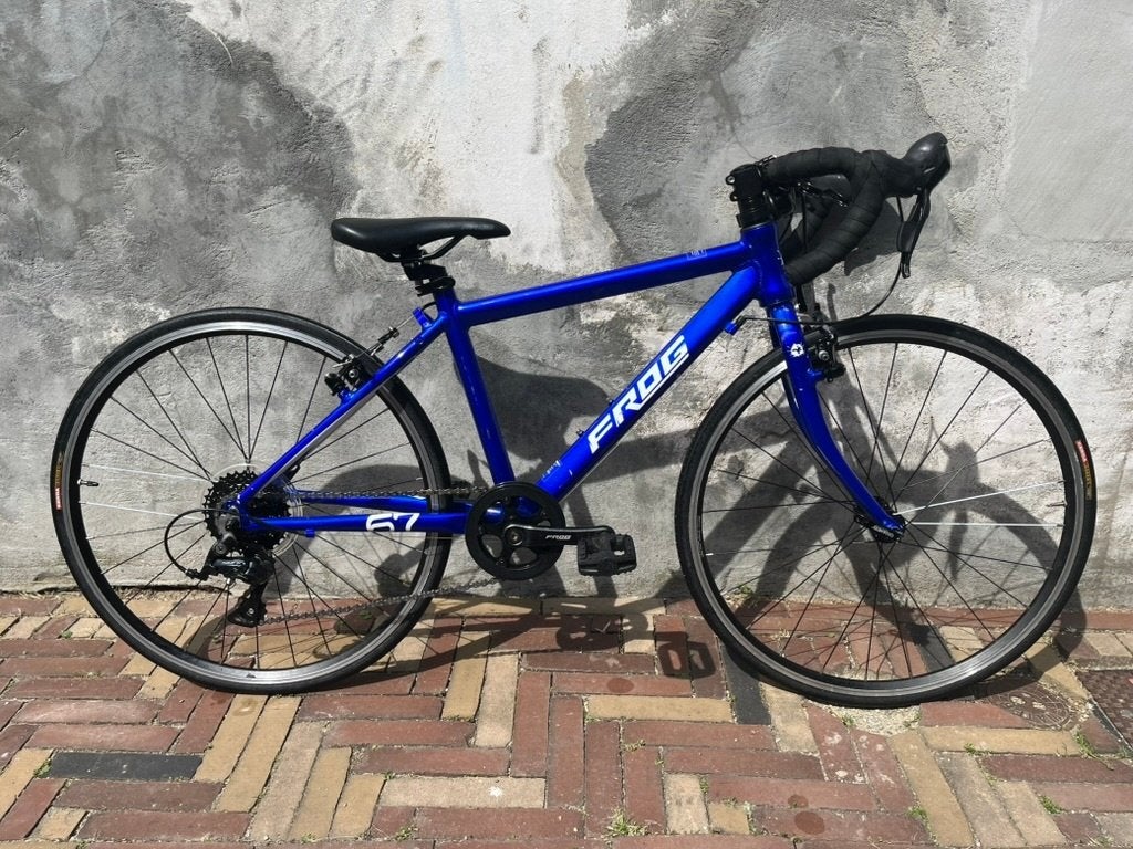 Frog 67 Road Racefiets – 24 inch – Electric Blue, Ophalen, 20 inch of meer, Frog Bikes, Velgrem