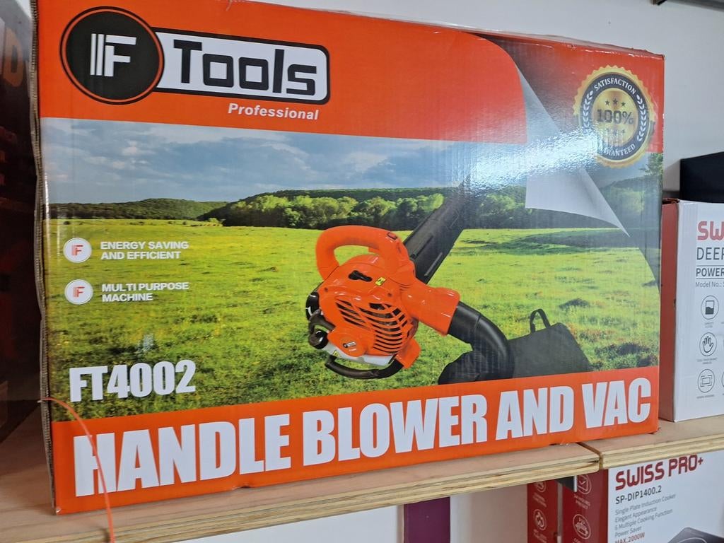 bladblazer en zuiger, Met opvangzak, IF Tools, Handgedragen, Nieuw