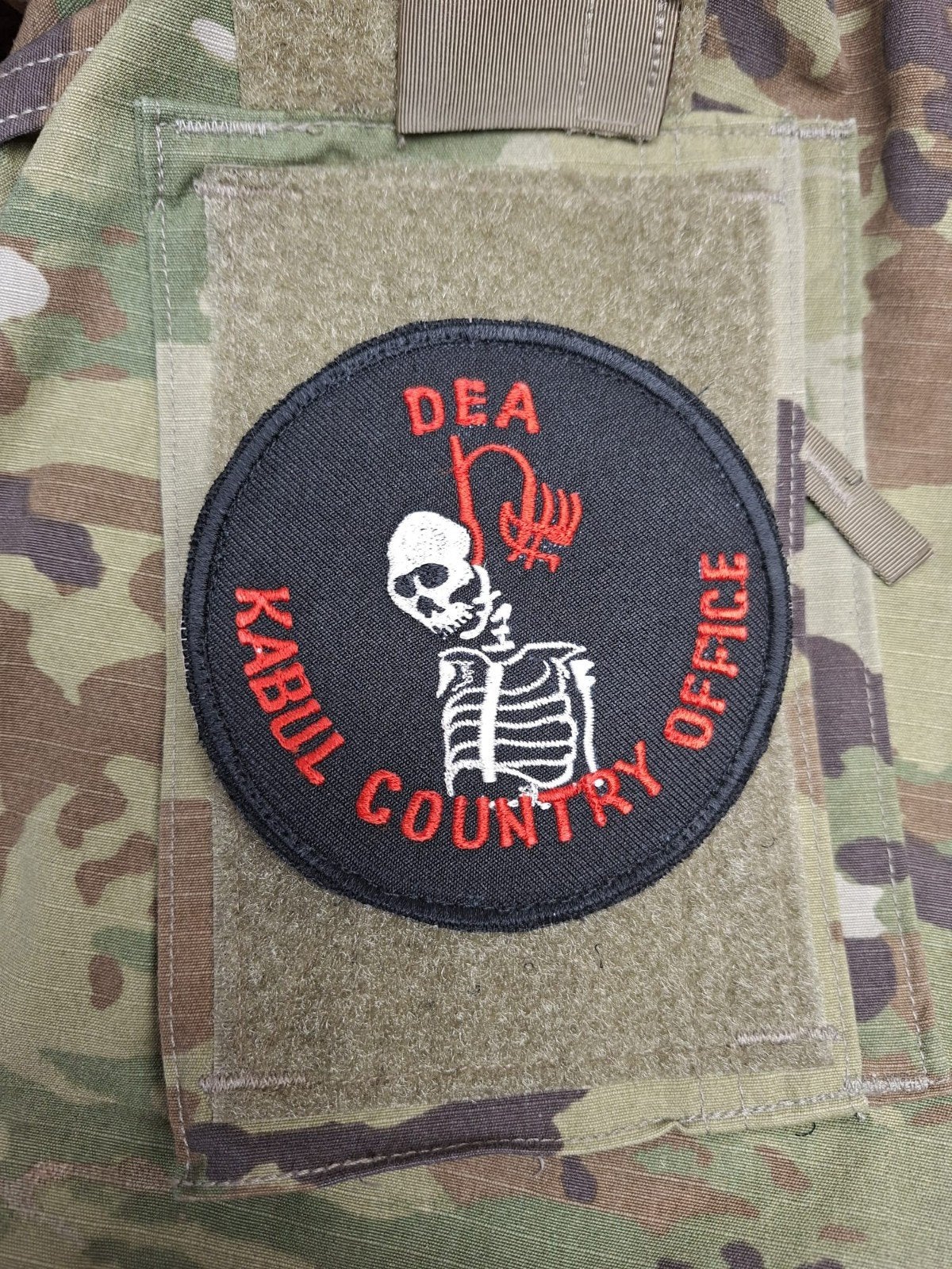 DEA Kabul, Verzenden, Landmacht, Amerika, Embleem of Badge