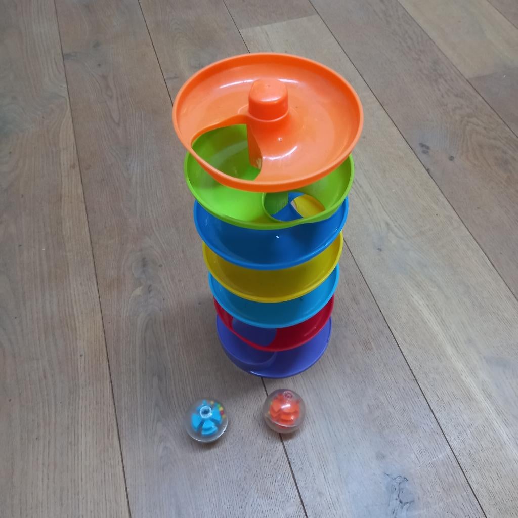 Kleurrijke ballen toren, Ophalen of Verzenden, Gebruikt, Overige typen, Met geluid