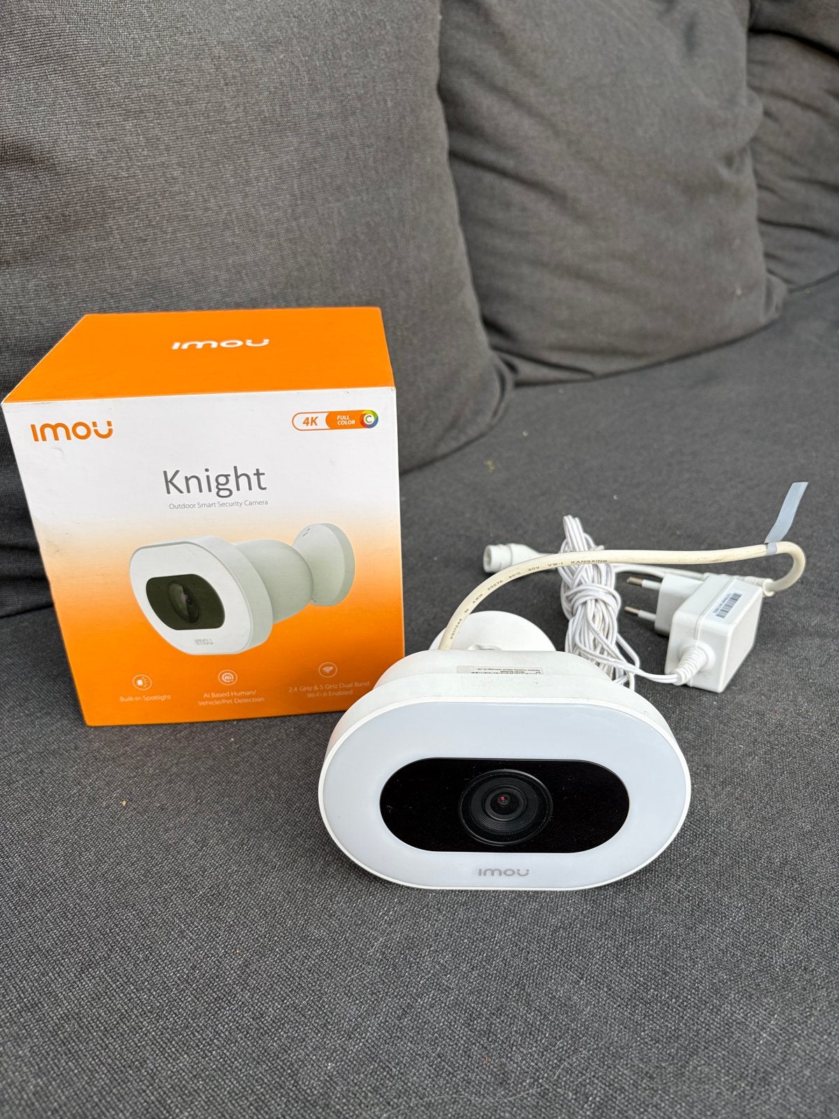 IMOU Knight 4K UHD Buitencamera - Compleet Geleverd, Audio, Tv en Foto, Ophalen of Verzenden, Gebruikt, Buitencamera