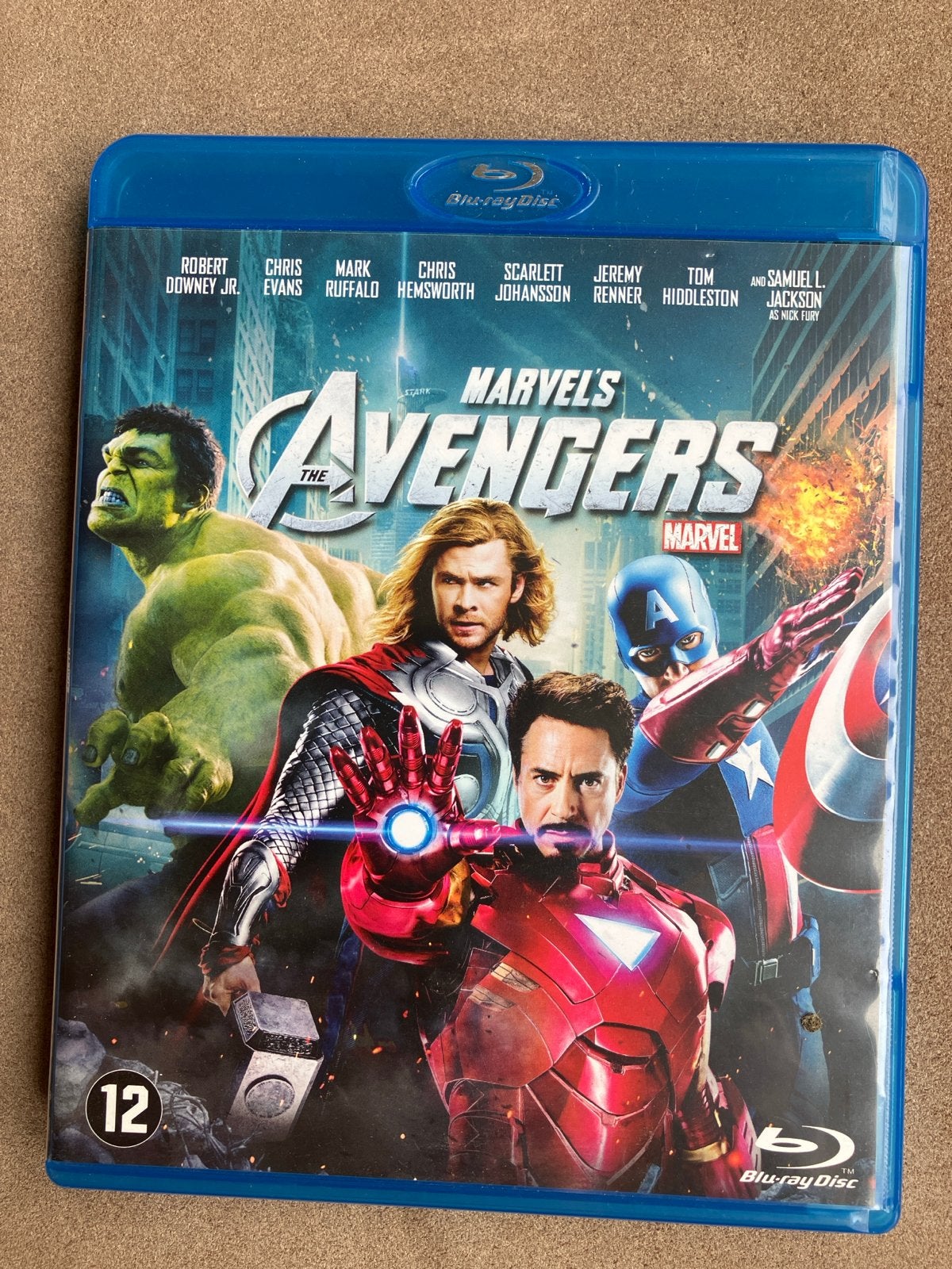 Marvel's The Avengers Blu-ray Disc - Gebruikt maar Netjes, Cd's en Dvd's, Nederlands, Film, Actie, Ophalen of Verzenden