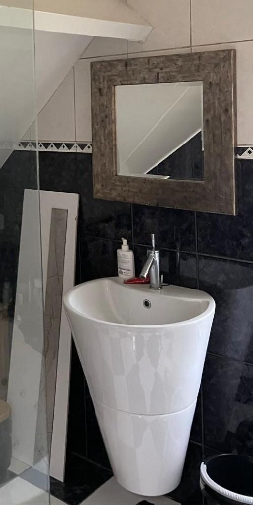 wasbak, wastafel design GRATIS, Huis en Inrichting, Badkamer | Badkamermeubels, Ophalen, Gebruikt, 50 tot 100 cm, Minder dan 100 cm