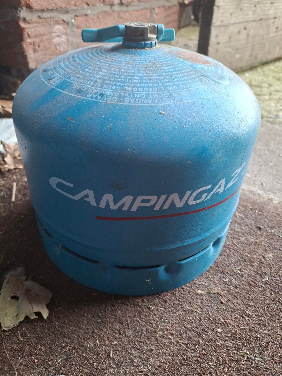 Campingaz gasfles halfvol, Caravans en Kamperen, Kampeeraccessoires, Ophalen, Gebruikt