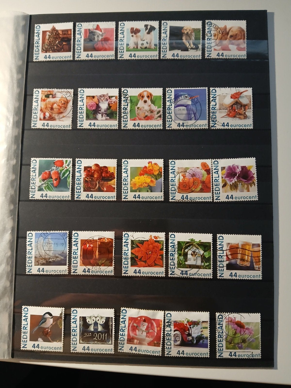 persoonlijke Hallmark postzegels, Postzegels en Munten, Ophalen of Verzenden, Na 1940, Gestempeld