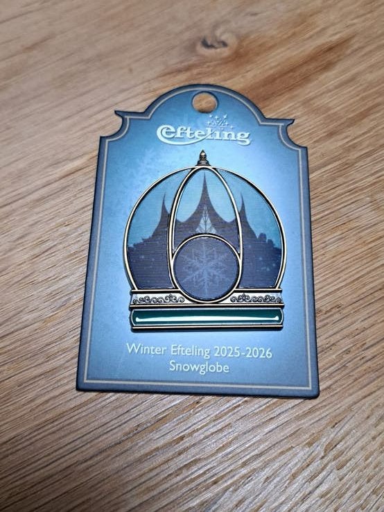 Winter Efteling pin 2025 - 2026, Verzamelen, Ophalen of Verzenden, Nieuw, Button of Speldje