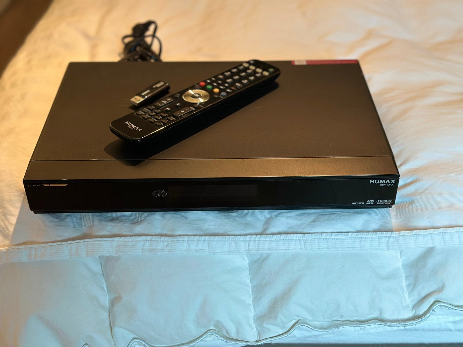 Humax iHDR-5200C HD Harddiskrecorder met afstandsbediening, Ophalen of Verzenden, Gebruikt, Harddiskrecorder