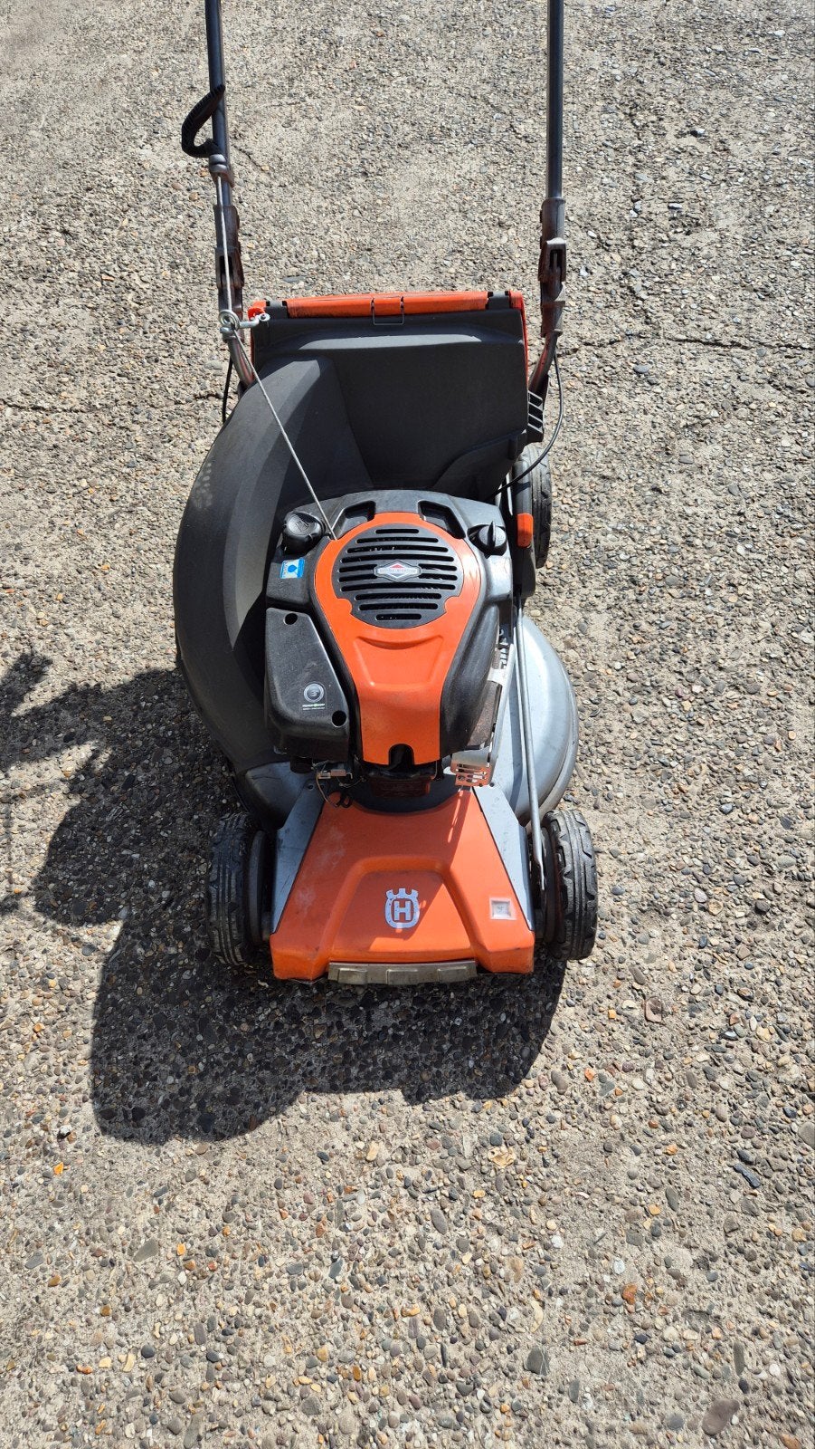 Husqvarna  lc 53 b, Ophalen, Gebruikt, Mulchfunctie, Benzine-grasmaaier
