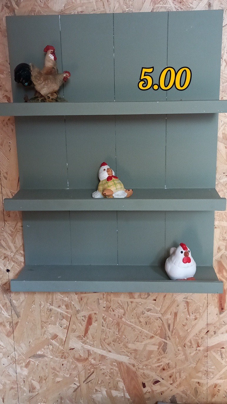 Diverse rekjes en meer voor huis en tuin, Ophalen, Gebruikt, Meerkleurig, Landelijk