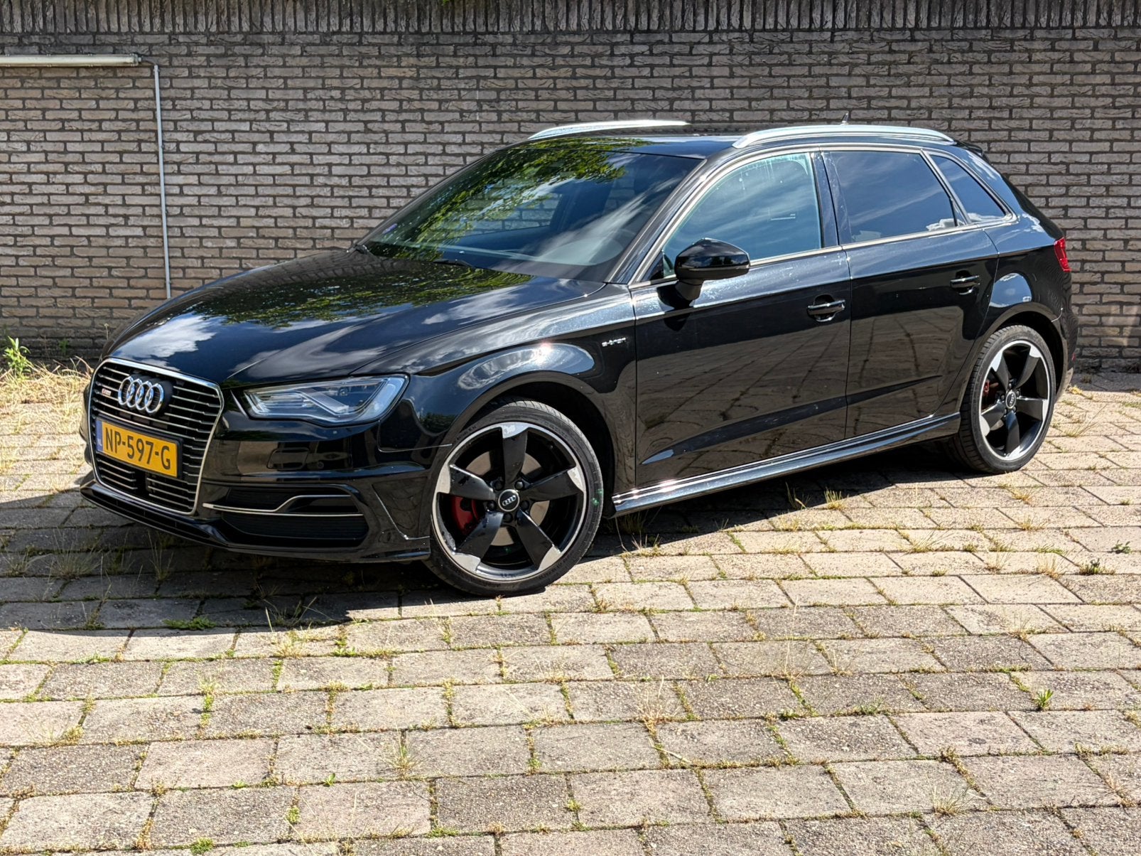 Audi A3 S-Line pro 1.4 Tfsi 204pk E-tron Phev S Tronic 2015, Auto's, Dealer onderhouden, 4 cilinders, Zwart, 1395 cc