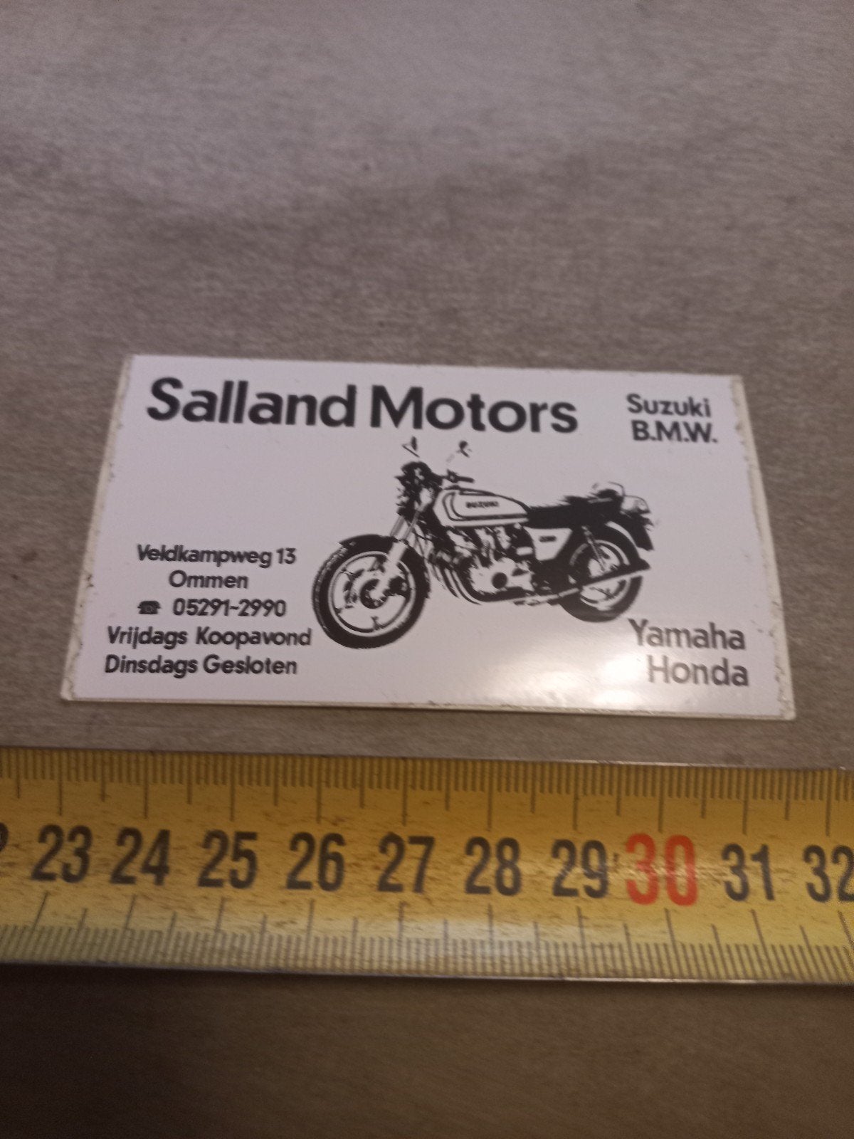 Salland Motors - Suzuki, BMW, Yamaha, Honda, Ophalen of Verzenden