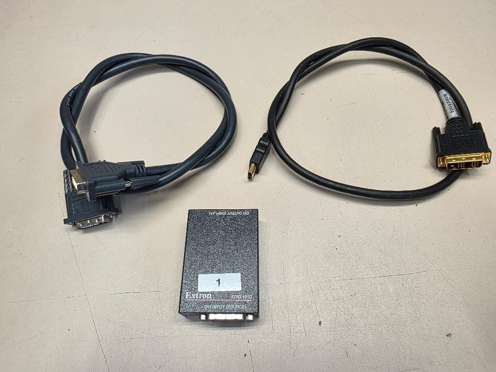 Extron DVI EDID 101D EDID emulator / minder voor DVI, Ophalen of Verzenden, Gebruikt