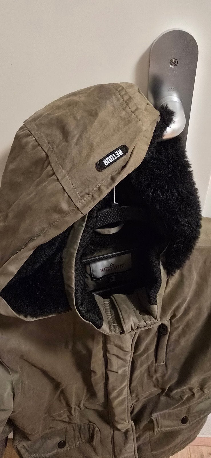Retour Denim de Luxe winterjas donkergroen 9/10 jaar, Kinderen en Baby's, Ophalen of Verzenden, Zo goed als nieuw, Retour Denim de Luxe