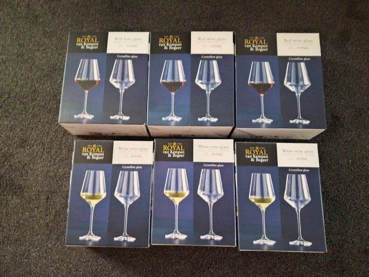 Kempen en begeer wijnglazen wit albert heijn nieuw, Ophalen of Verzenden, Nieuw, Overige typen