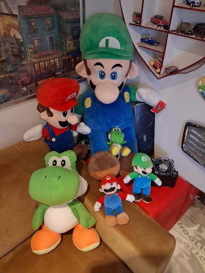 Partij Mario Luigi & Yoshi Knuffels NIEUW, Overige merken, Overige typen, Nieuw, Ophalen of Verzenden