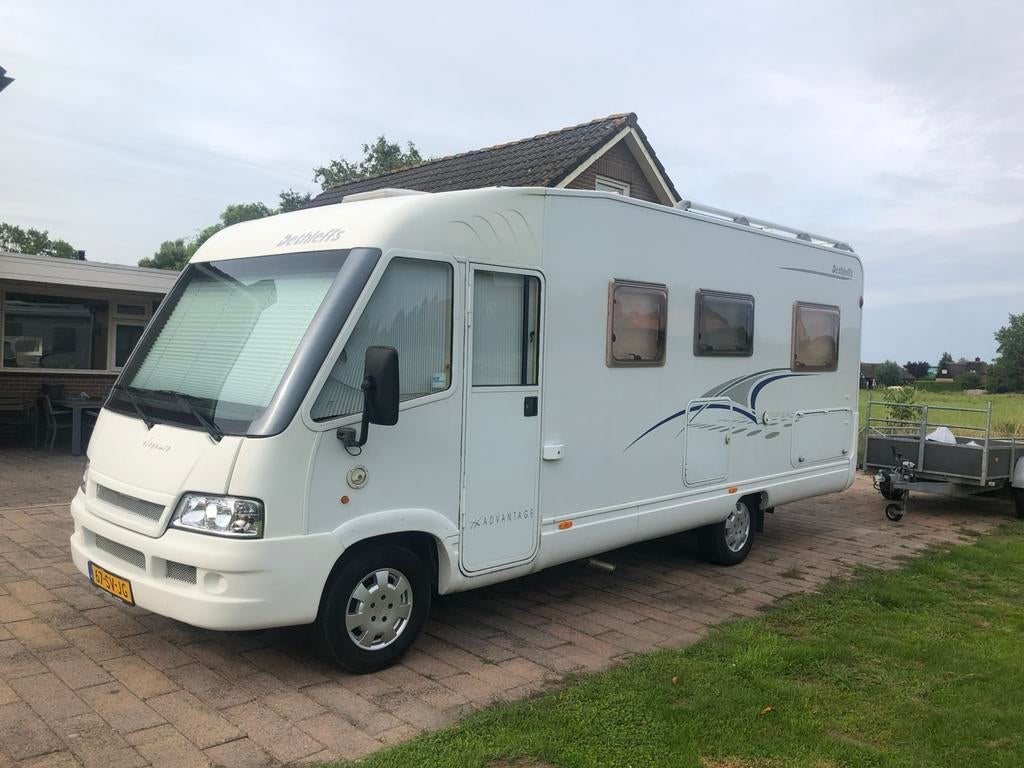 Nette camper Dethleffs i6501 uit 2006 , vol integraal, Caravans en Kamperen, Integraal, Half-automaat, Ringverwarming, Fiat